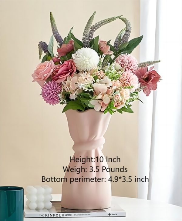 10-Inch Ceramic Vase - Image 4